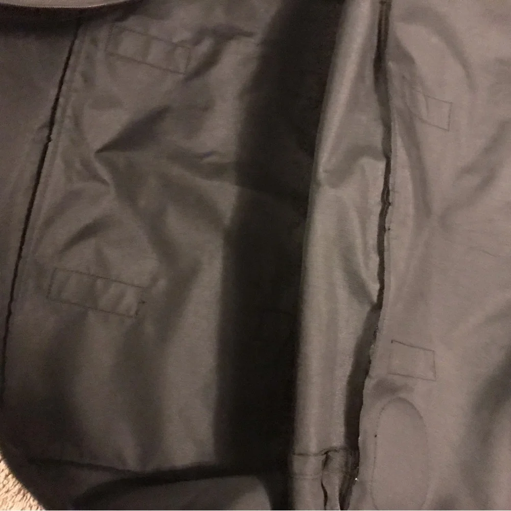 Harley Davidson Black Canvas Duffle Bag Travel Carry On Biker 22